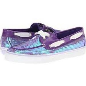 Sequin Sperry Top-Sider Boat Shoes